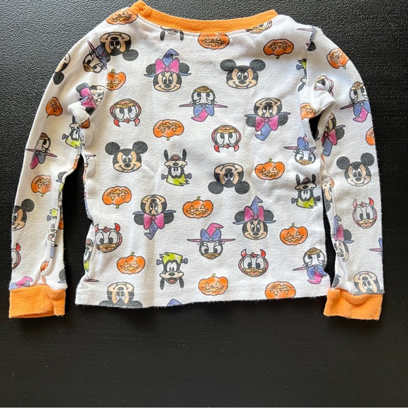 Disney Mickey and Friends Character Halloween Toddler Pajamas 2 Piece Size 3T - Picture 5 of 10